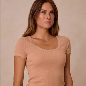 Bundle of 3 Rylee+Cru Pointelle tees